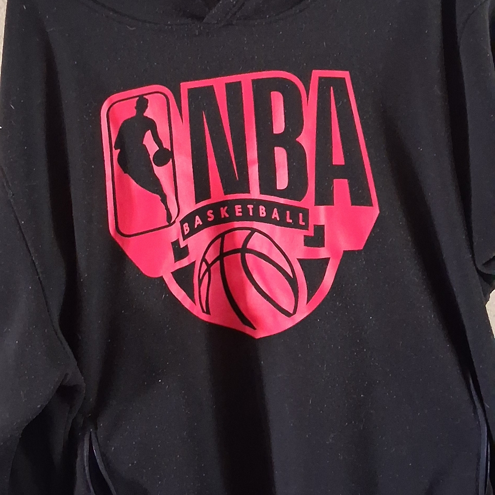 NBA Mens 3X Black Hoodie 0160